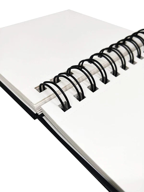 Brustro - Artists Sketch Book Wiro Bound A5 Size, 116 Pages,160 GSM (Acid Free)
