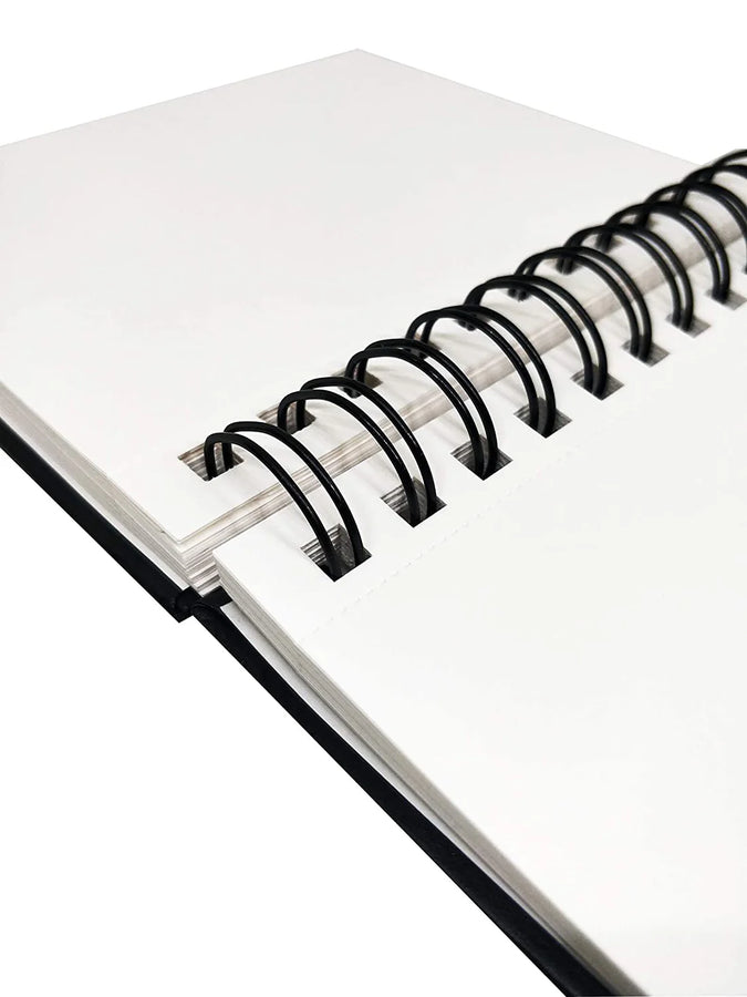Brustro Artists Sketch Book Wiro Bound A4 Size, Landscape, 116 Pages, 160 GSM
