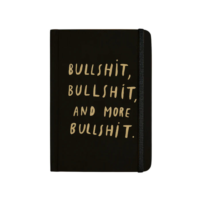 Mooch “BULLSHIT” Handcrafted A5 Diary