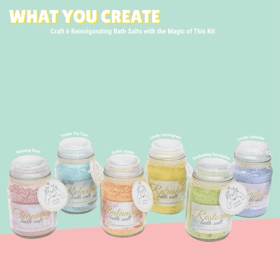 Kalakaram - Bath Salt Making Kit | DIY Relaxation Set