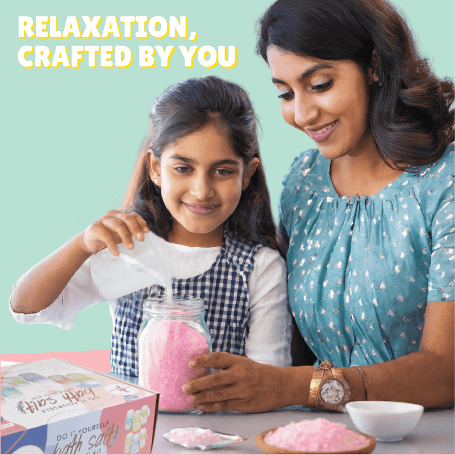 Kalakaram - Bath Salt Making Kit | DIY Relaxation Set