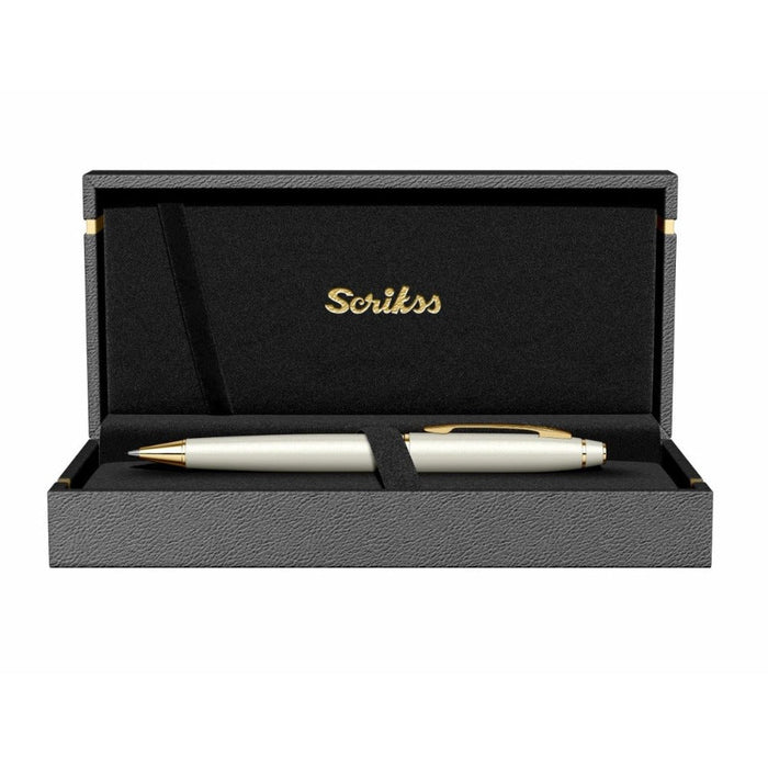Scrikss Noble 35 Mechanical Pencil – Pearl White GT (0.7mm)
