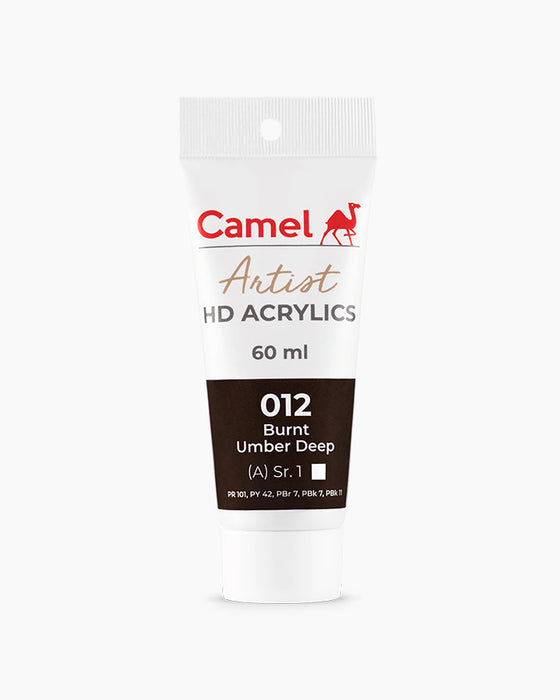 Camel - Artist HD Acrylics Colours Tubes (60 ml)