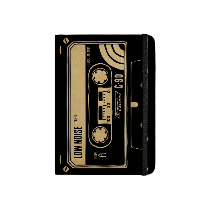 MOOCH – Cassette A6 Plain Diary | Indian Khaki | 120 GSM