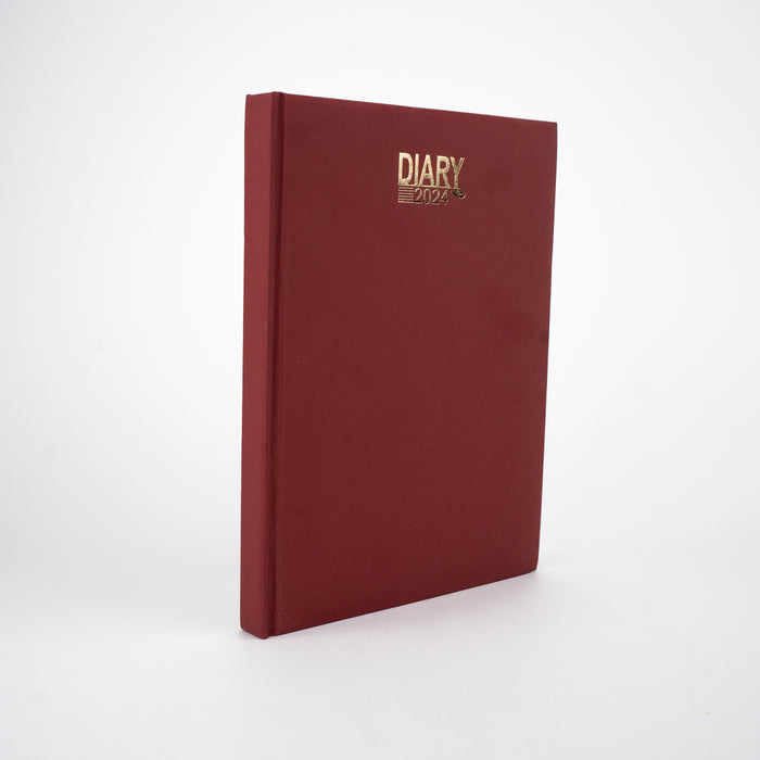 2024 PLANFIX Fabric Leather Diary