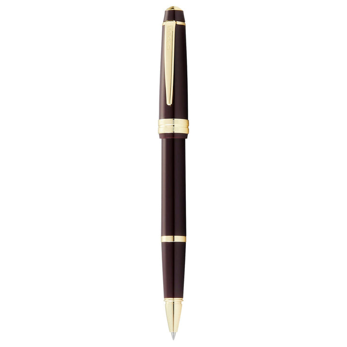 Cross Bailey Light Rollerball Pen – Burgundy with Gold Trim