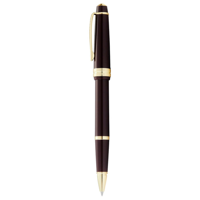 Cross Bailey Light Rollerball Pen – Burgundy with Gold Trim