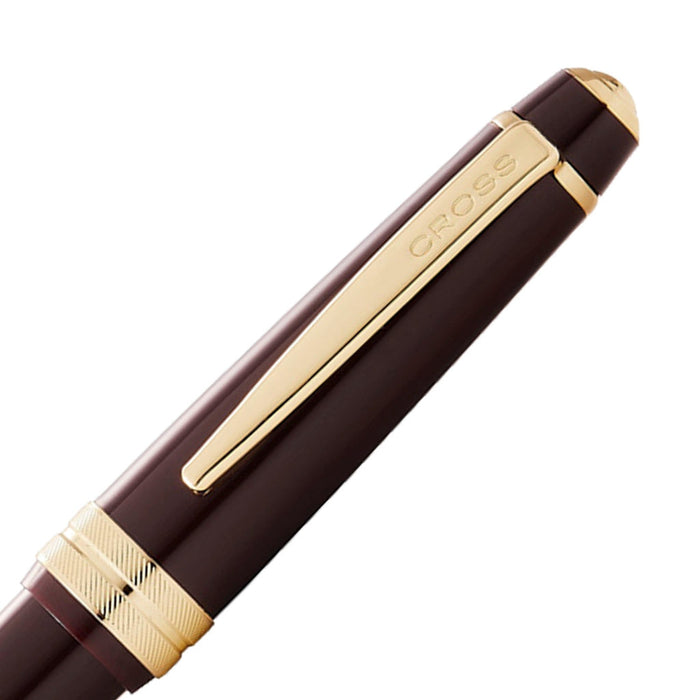 Cross Bailey Light Rollerball Pen – Burgundy with Gold Trim