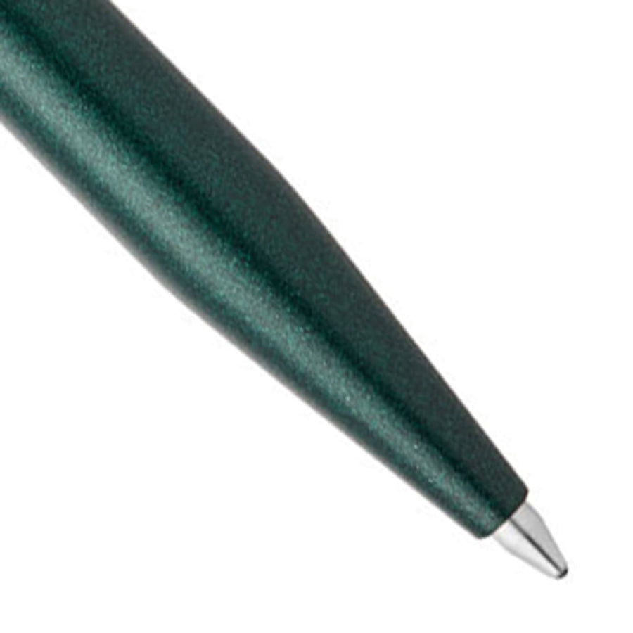 Cross Click Tuxedo Ballpoint Pen – Satin Metallic Green with Black PVD Trim