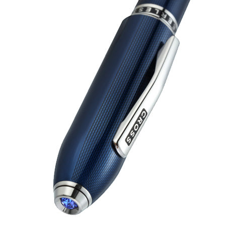 Cross Peerless 125 Rollerball Pen – Translucent Cobalt Blue