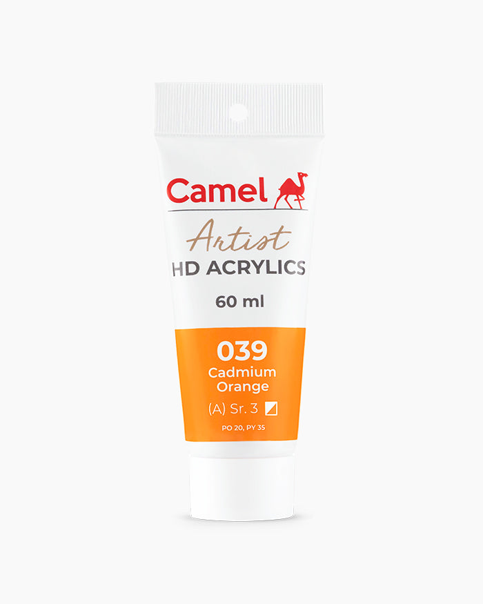 Camel - Artist HD Acrylics Colours Tubes (60 ml)