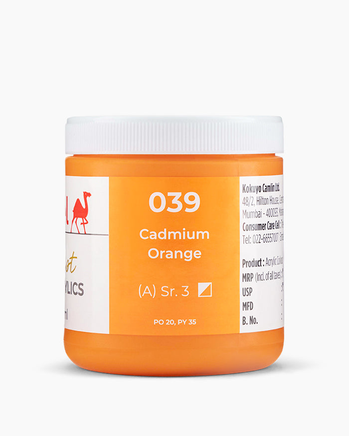 Camel - Artist HD Acrylic Colour Jar (250ml)