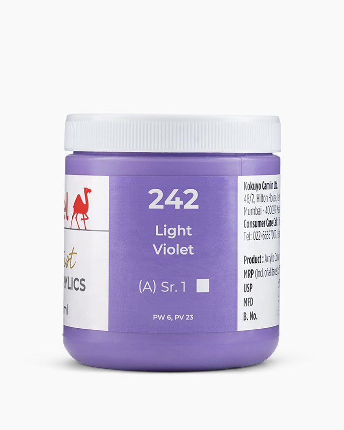 Camel - Artist HD Acrylic Colour Jar (250ml)