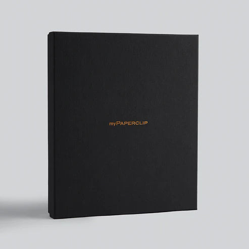 mypaperclip Classic Organiser – Model L3 (Red) | Handcrafted Vegan Leather Notebook