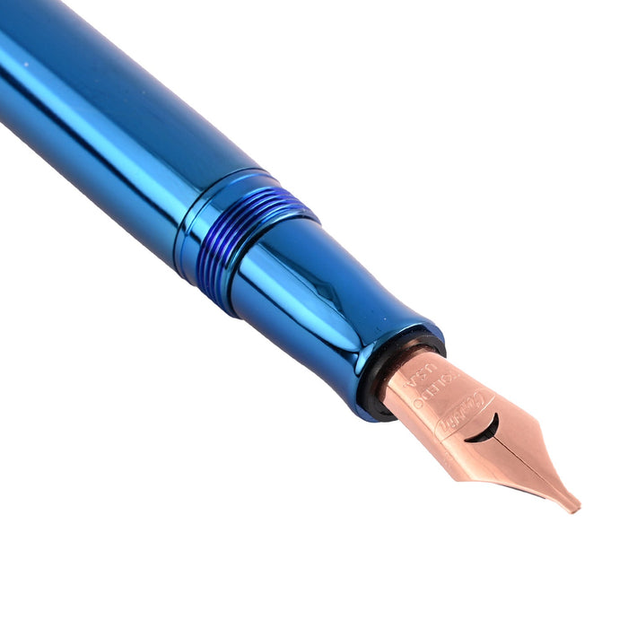 Conklin Duragraph Metal PVD Fountain Pen – Blue RGT