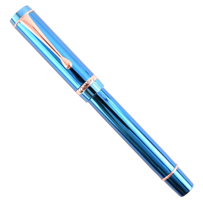 Conklin Duragraph Metal PVD Fountain Pen – Blue RGT