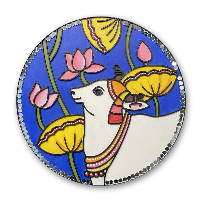 iCraft DIY Mandala Art Kit – Cow Mandala | Festive Home Decor