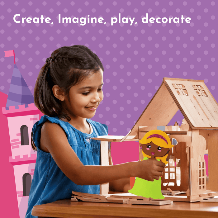 Kalakaram Create a Princess | DIY Foam Sticker Craft Kit