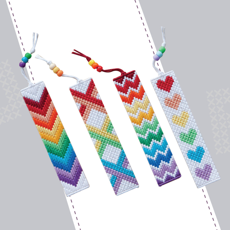 iCraft DIY Cross Stitch Bookmark Kit for Kids