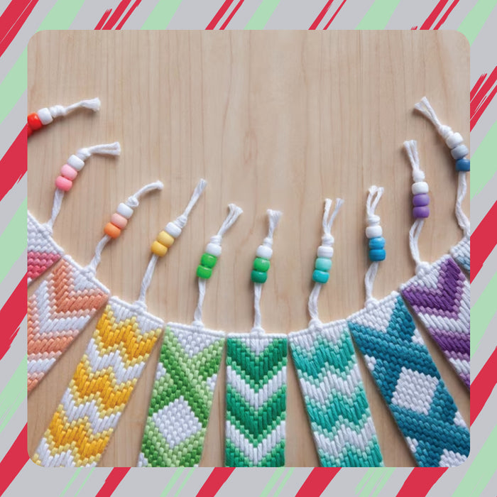 iCraft DIY Cross Stitch Bookmark Kit for Kids