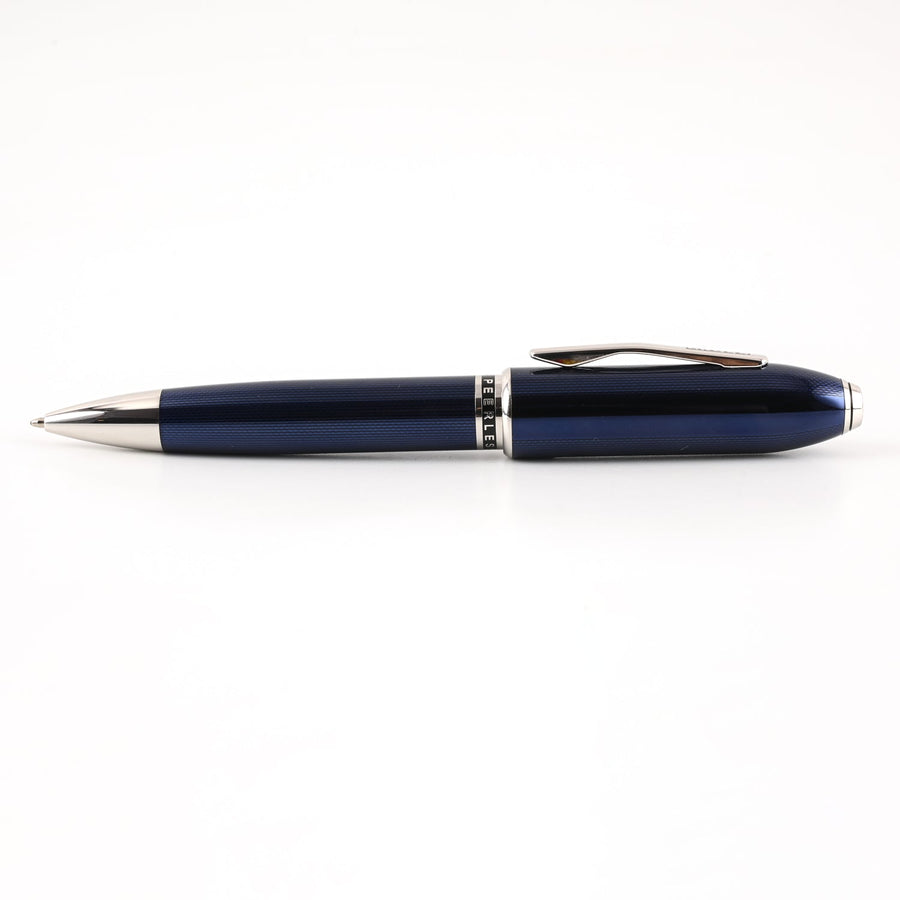 Cross Peerless Ball Pen – Polished Black PVD with Swarovski Crystal