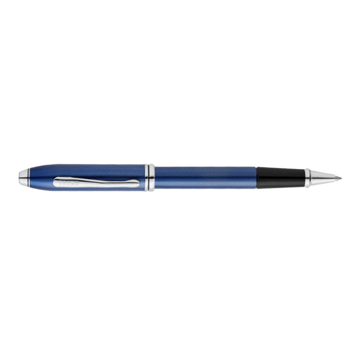 Cross Townsend Rollerball Pen – Translucent Cobalt Blue Diamond Pattern CT