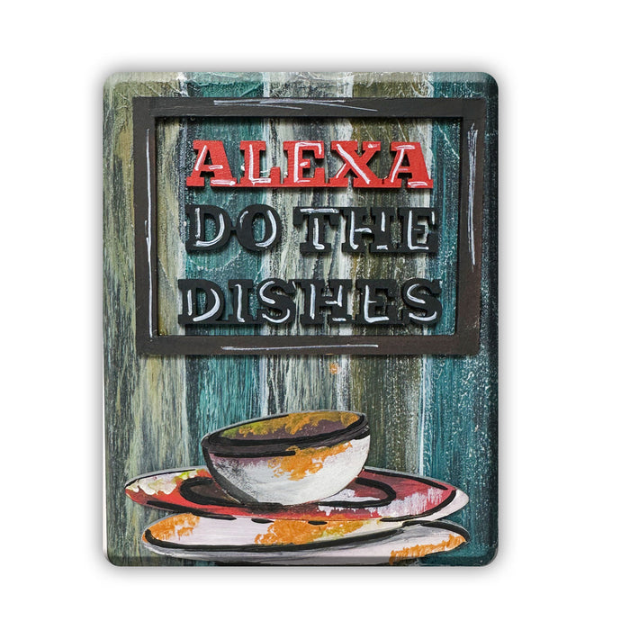 iCraft DIY Magnet Kit – Alexa Do The Dishes Design