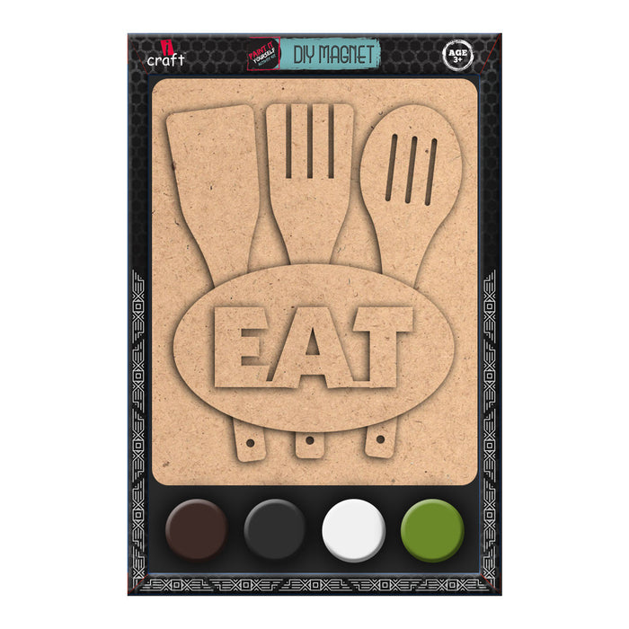 iCraft DIY Magnet Kit – EAT Kitchen Utensils Design