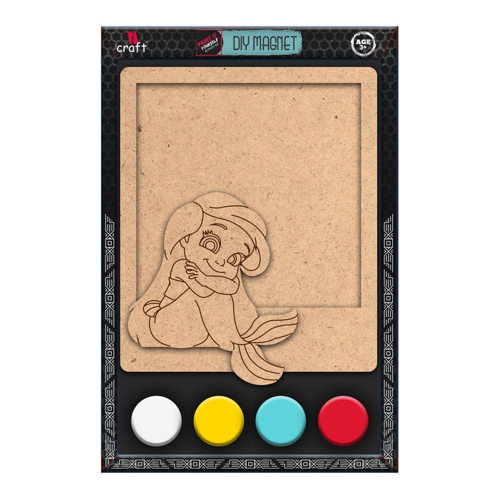 iCraft DIY Magnet Kit – “Mermaid Photo Frame” Design