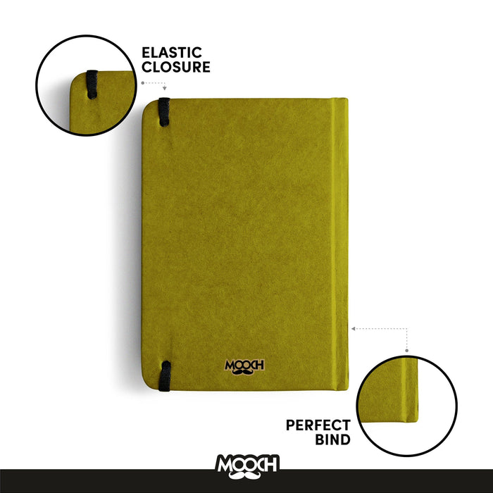 Mooch Design Studio “Doggo Treats” Handcrafted Diary – A5 | Indian Khaki Paper