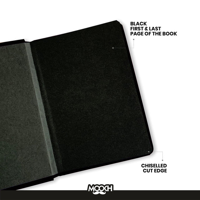 Mooch Design Studio “Don’t Touch My Shit” Handcrafted Diary – A5 | Indian Khaki Paper