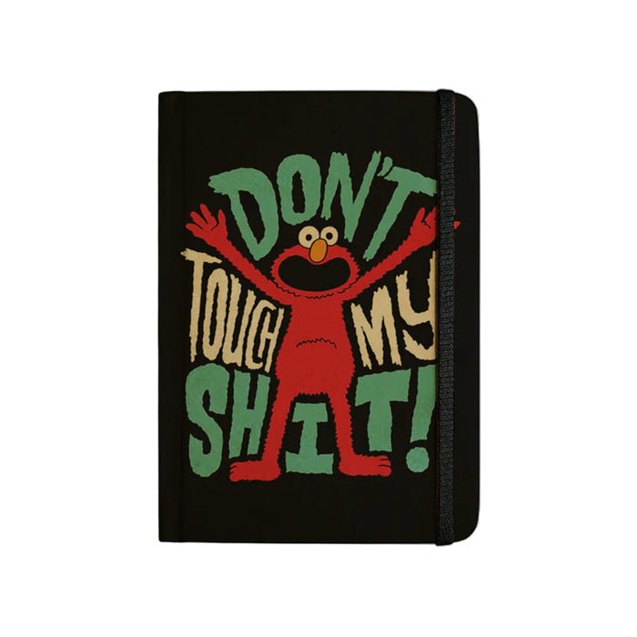Mooch Design Studio “Don’t Touch My Shit” Handcrafted Diary – A5 | Indian Khaki Paper