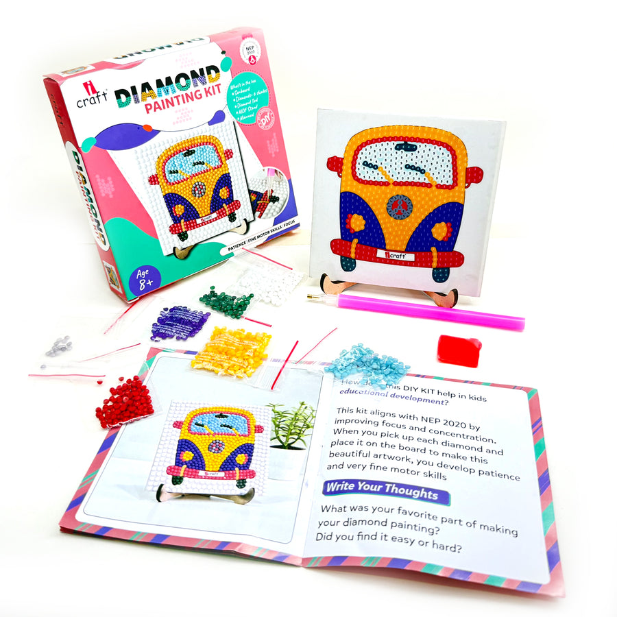 iCraft DIY Diamond Painting Kit for Kids