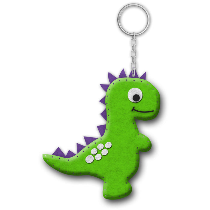 iCraft DIY Felt Keychain – Dinosaur