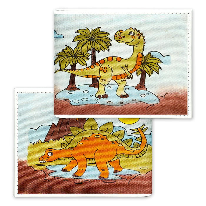 iCraft DIY Canvas Wallet – Dinosaur Design