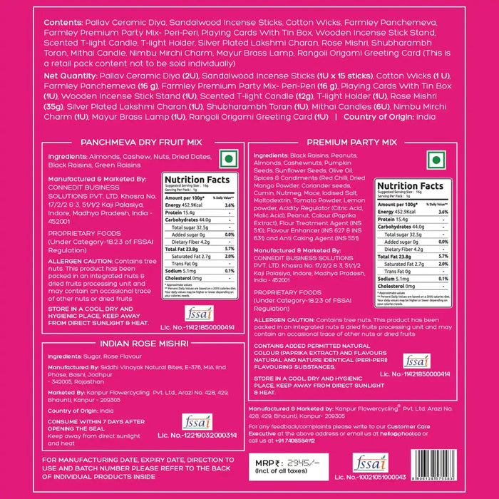 PHOOL Lakshmi Abundance Gift Box – 15 Inclusions of Blessings, Light & Prosperity