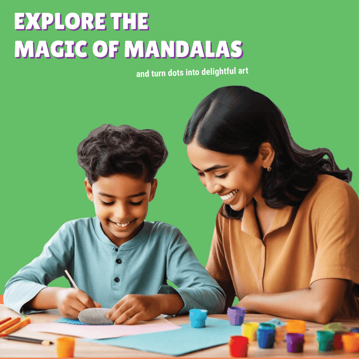 Kalakaram - Dot Mandala Rock Painting Kit