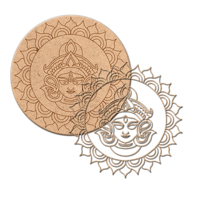 iCraft DIY Mandala Art Kit – Durga Mandala | Festive Home Decor