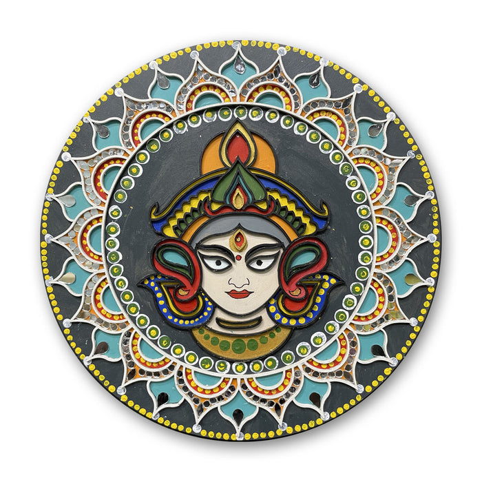 iCraft DIY Mandala Art Kit – Durga Mandala | Festive Home Decor
