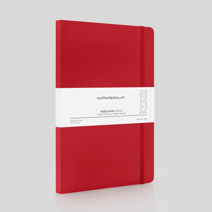 myPAPERCLIP Executive Series Notebook – Large | Red