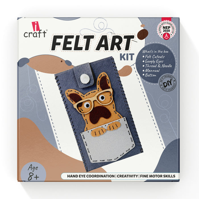 iCraft DIY Felt Art Kit for Kids