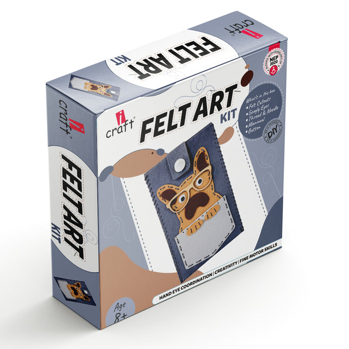 iCraft DIY Felt Art Kit for Kids