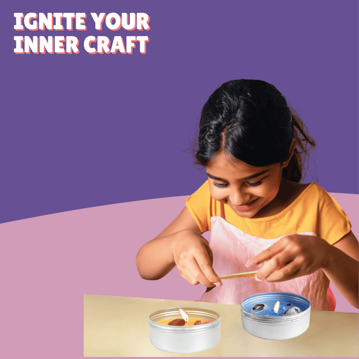 Kalakaram Gemstone Candle Making Kit