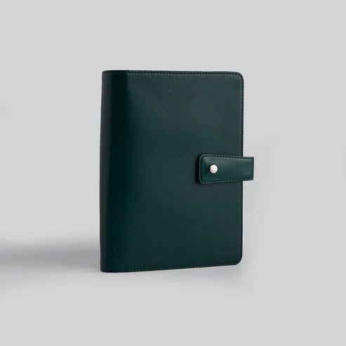 mypaperclip Classic Organiser – Model L3 (Green) | Handcrafted Vegan L ...