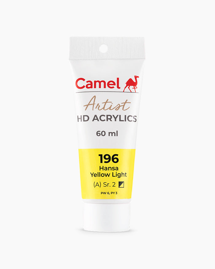 Camel - Artist HD Acrylics Colours Tubes (60 ml)