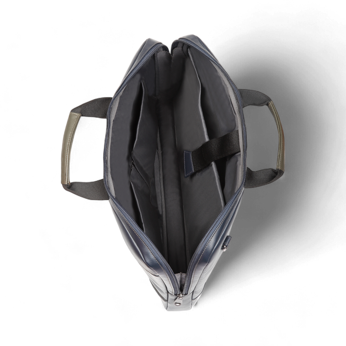 ELAN Slim 16-Inch Laptop Bag with Sleeve – Blue