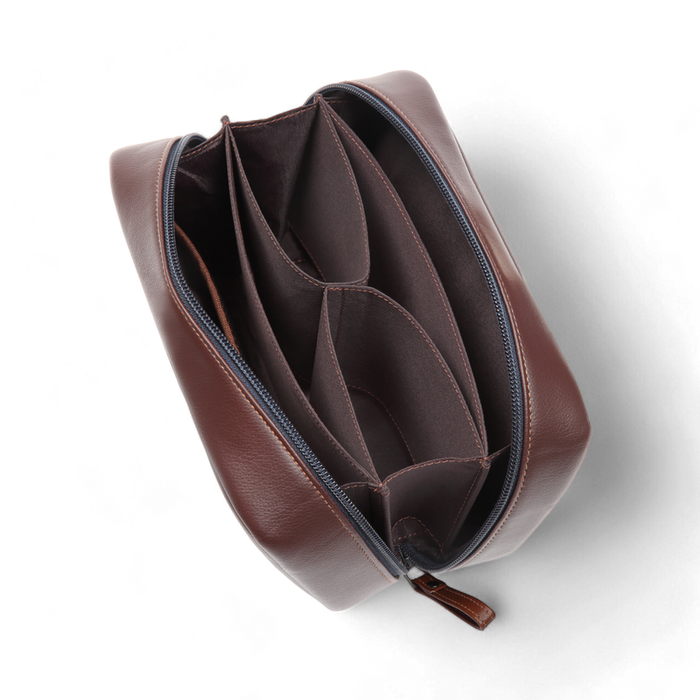 ELAN – Foam Tech Pouch – Compact Organizer for Cables, Chargers & Accessories (Brown)