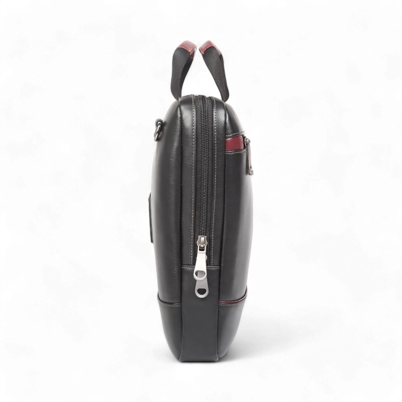 ELAN Slim 16-Inch Laptop Bag with Sleeve – Black