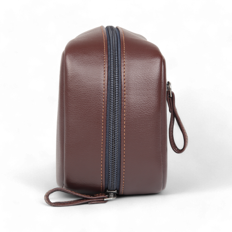 ELAN – Foam Tech Pouch – Compact Organizer for Cables, Chargers & Accessories (Brown)