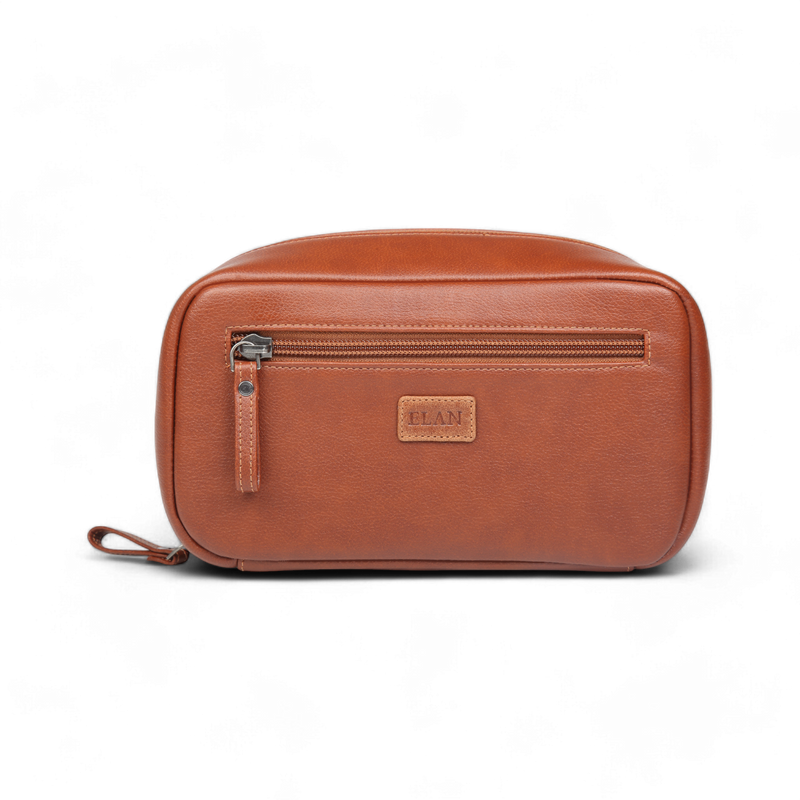 ELAN – Foam Tech Pouch – Compact Organizer for Cables, Chargers & Accessories (Tan)